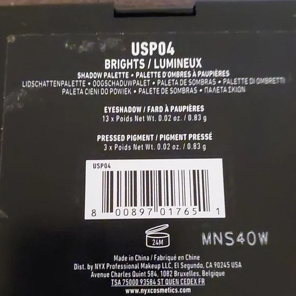 Doc.New Nyx Ultimate Eyeshadow palette (Brights) - Picture 3 of 4